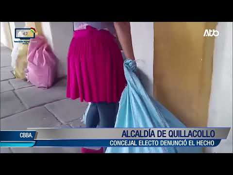 Denuncian retiro irregular de documentos en Alcaldía de Quillacollo