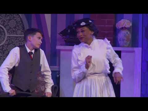 Laura Michelle Kelly performing song Practically Perfect