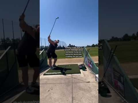 Smash, Stare, Club Twirl: The Juju Swing™️ #golf #thejujuswing #golfswing