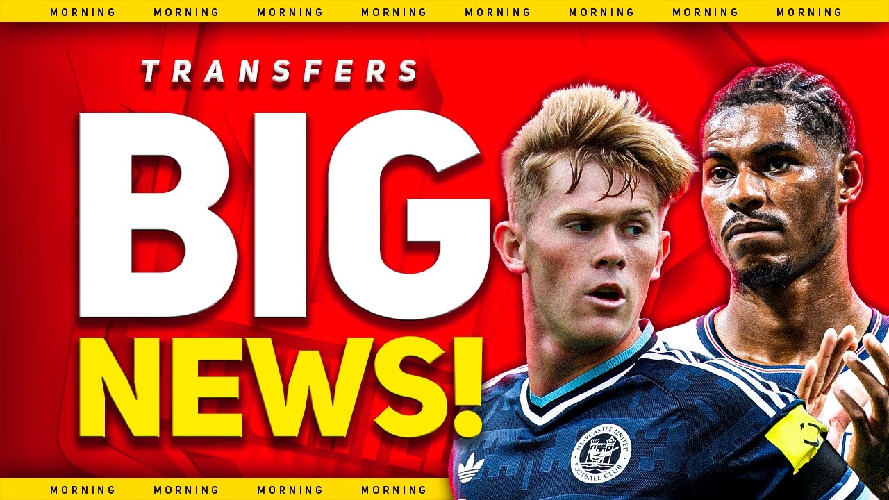 Romano HALL Transfer Update! Rashford BARCA Transfer? Man Utd Transfer News
