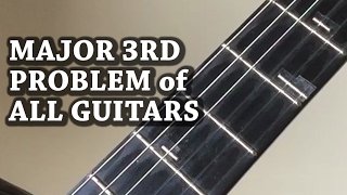 The Major 3rd Problem of All Guitars in the World