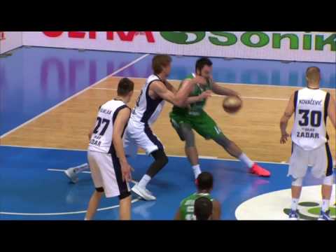 ABA Liga 2016/17, Round 26 match: Zadar - Union Olimpija (12.3.2017)