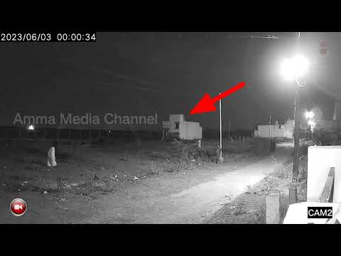 The real haunted house is recorded on the CCTV camera, don't miss it #ghost