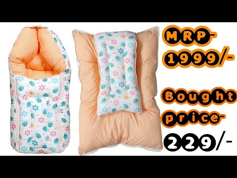 Baby Fly 3 in 1 Baby Cotton Bed Cum Sleeping Bag