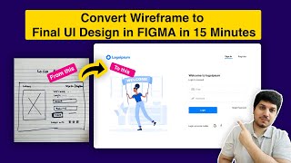 Figma Tutorial for Beginners (Wireframe to UI Design)
