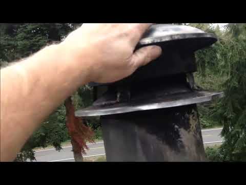 DIY How to Sweep out Your Chimney-DIY Woodstove Stovepipe Creosote Buildup Annual Removal