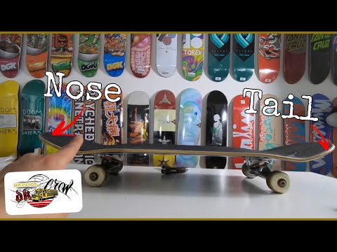 Skateboard fahren lernen mit DareK #5 - Skateboard nose and tail | Skateboard Beschichtung Aufbau