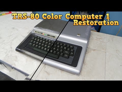 TRS-80 Color Computer 1 Restaurierung.