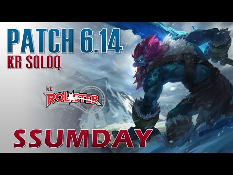 KT Rolster Ssumday - Trundle Top Lane - KR LOL Challenger 1206LP
