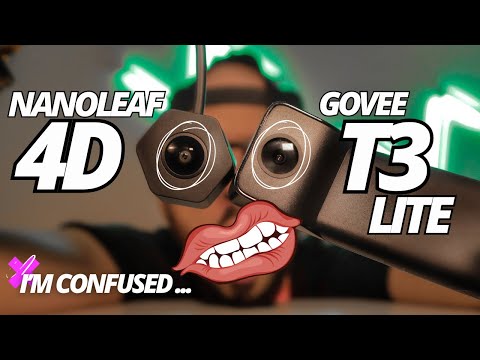 Nanoleaf 4D Vs Govee T3 Lite - Not easy to choose