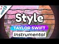 Taylor Swift - Style - Karaoke Instrumental (Acoustic)