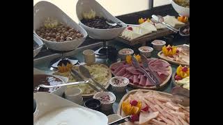 Breakfast Buffet at Hotel Mest Istanbul Turkey