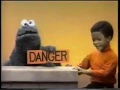 Cookie Monster Shows David The DANGER Sign