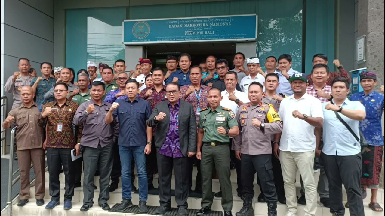 Kaban KESBANGPOL Bali Hadiri Rakor Rencana Pelaksanaan Optimalisasi Penanganan Narkotika.