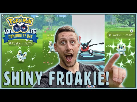 HOW GOOD WAS MY SHINY LUCK?! *SHINY FROAKIE* Pokemon GO Community Day!
