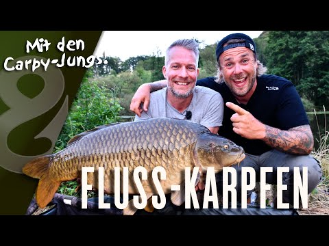 Fluss-Karpfen im Sommer mit Peter Schwedes und Marian Sura!