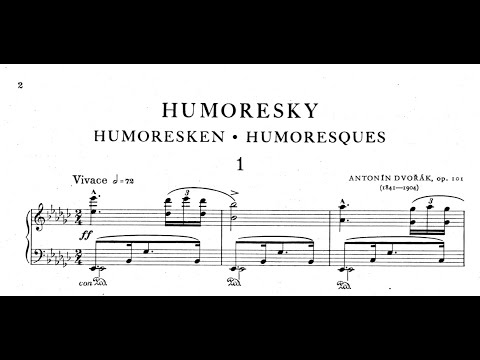 A. Dvořák – Humoresques, Op. 101 (Firkušný)