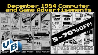 December 1984 Computer and Game Advertisements