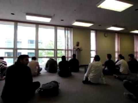FRIDAY SERMON - DALHOUSIE UNIVERSITY - CANADA - 2012-06-08