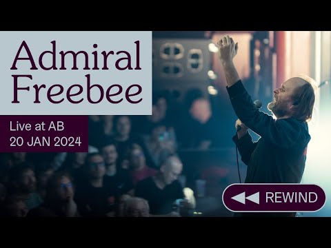 Admiral Freebee Live at AB - Ancienne Belgique (Rewind concert)