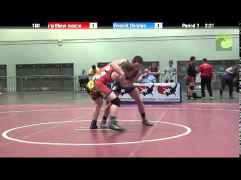 Men 160 - matthew rosson vs. Vincent Darpino