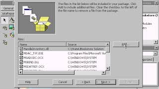 VB6 Package and Deployment Wizard -01