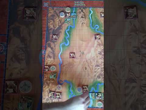 Tigris & Euphrates board game. Gameplay in greek. Part 2.
