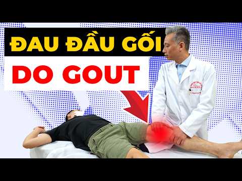 Đau gối do Gout – Cách kiểm soát từ gốc để tránh phá hủy khớp