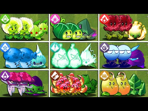 Plants vs Zombies 2 Final Boss - Every Premium & Mints Plants Max Level vs PvZ 2 Final Bosses Fight!