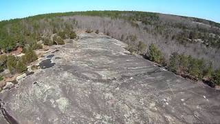 preview picture of video '40 Acre Rock, waterfall, etc. Yuneec Q500'