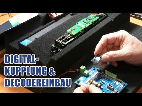 Service order for Ludger - Installation of ESU LokSound 5 & ESU digital coupler on Märklin locomo...