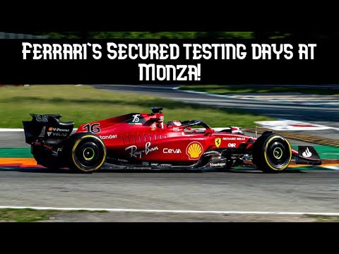 Ferrari tests new package at Monza with 2 Rear Wings and Sidepods !
