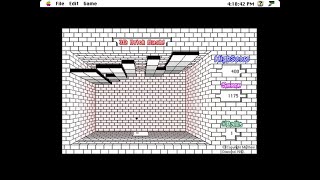 Macintosh Game: 3D Brick Bash (1993 Matthew Diamond)