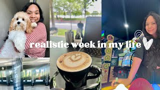 Realistic Week in My Life w/ tips! || tips for a great week, fitting in self-care, & productive days