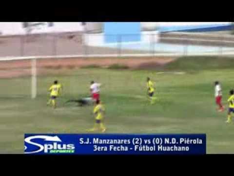 S.J. MANZANARES (2) vs (0) N.D. PIÉROLA - 3era Fecha - Fútbol Huachano 2014.