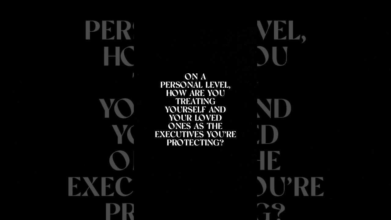 EXECUTIVE PROTECTION #personalprotection #selfdefense #executiveprotection #situationalawareness