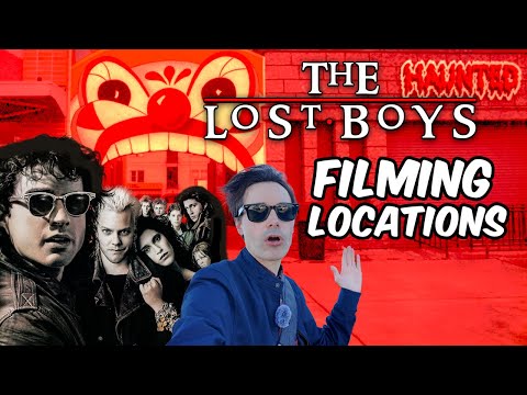 The Lost Boys Filming Locations then and now