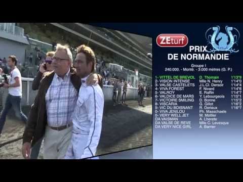 Le sacre pour VITTEL DE BREVOL dans le Prix de Normandie - A2TURF.COM
