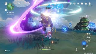 Genshin シグウィンを重撃バブル特化にしてみた