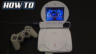 Installing LEDs into a BROKEN SONY PSone LCD Screen