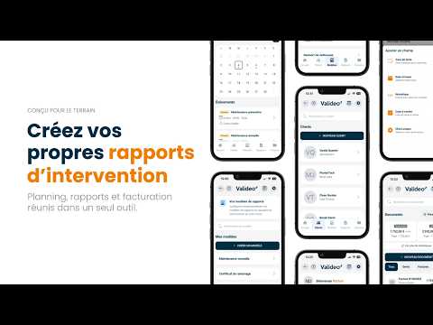 Valideo - Rapport intervention