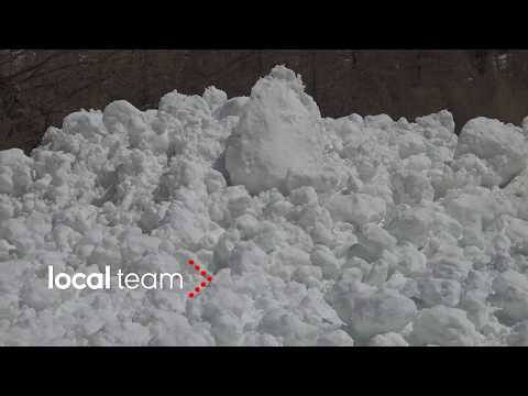 Valanga interrompe strada a Rhêmes Notre-Dame