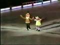 Classic Sesame Street Bert And Betty Lou Go Ice Skating