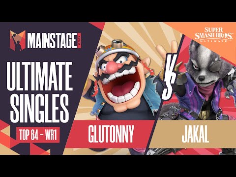 Glutonny vs Jakal - SSBU Singles: Top 64 Winners Round 1 - Mainstage 2021 | Wario vs Wolf
