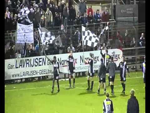 Verbroedering Geel-Meerhout -- Eendracht Aalst 05 02 2011 .wmv