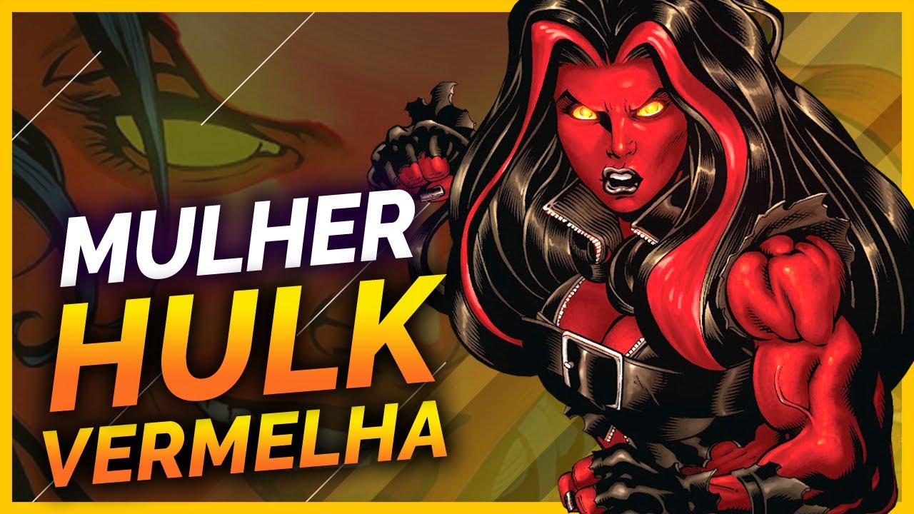 10 FATOS  SOBRE A MULHER-HULK VERMELHA