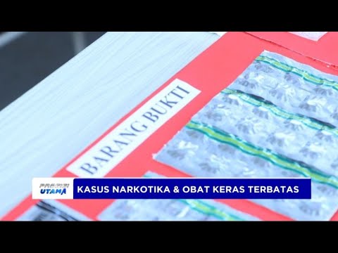 POLRES SUKABUMI RILIS KASUS NARKOTIKA