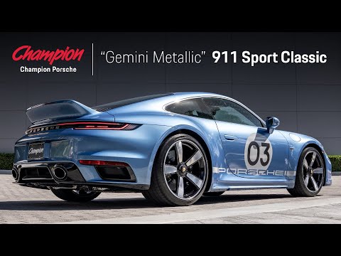 Paint to Sample 911 Sport Classic in Gemini Metallic