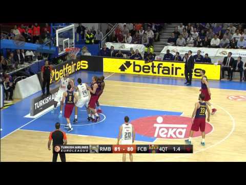 [HIGHLIGHTS] BASKET (Euroleague): Real Madrid - FC Barcelona Lassa (86-87)