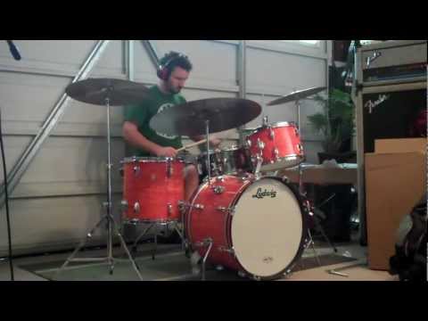 Ludwig Vintage Mod Orange Downbeat Drum Kit